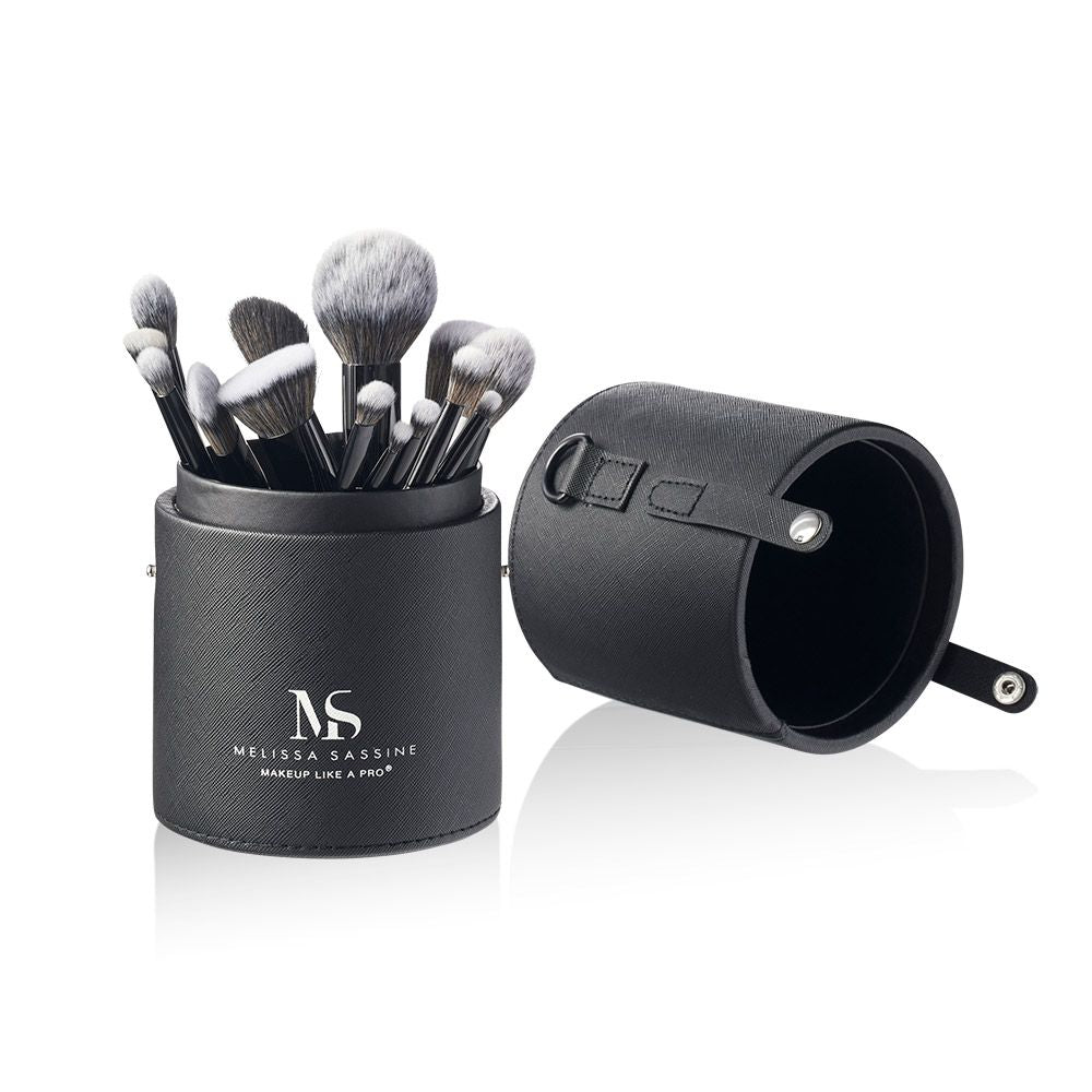 VEGAN LEATHER BRUSH CUP